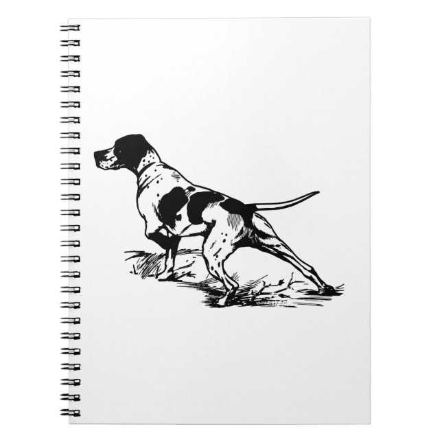 Hunting Dog Notebook (Front)