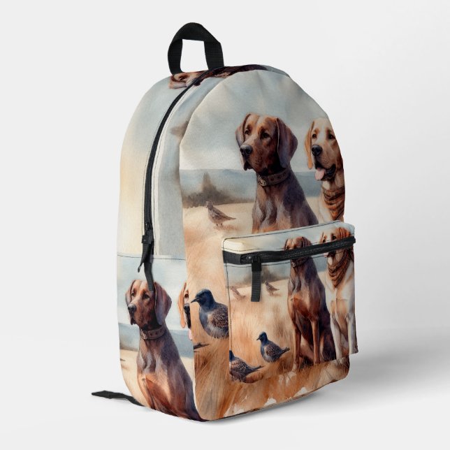 Hunting Dogs Backpack (Back Corner Left)