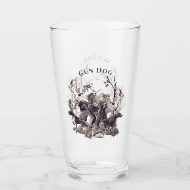Hunting dogs ,Gun dogs, Hunting season  Glass (Front)