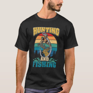 Hunting fishing deer boar hunting hobby_2 T-Shirt