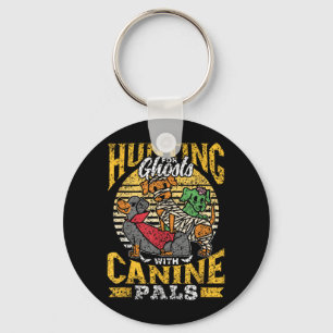 Hunting For Ghosts With Canine Pals Owner Cute Key Ring