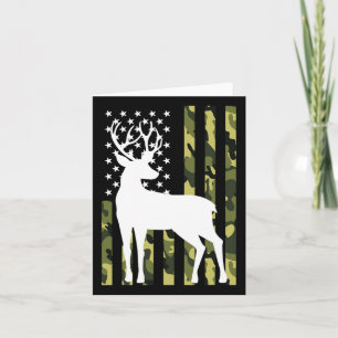 Hunting Gift For Men Women Forest Hunt Wildlife St Card