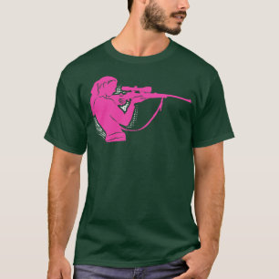 Hunting Girl Shooting Girls Shot Shoot Hunter Pro  T-Shirt