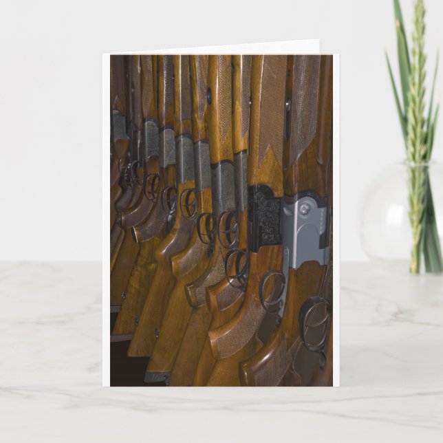 hunting guns card (Front)