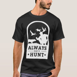 Hunting Hunter hunting shirt saying Duck Hunting l