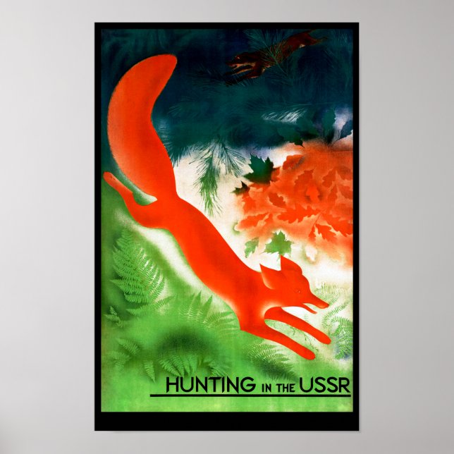 Hunting in the USSR Poster (Front)