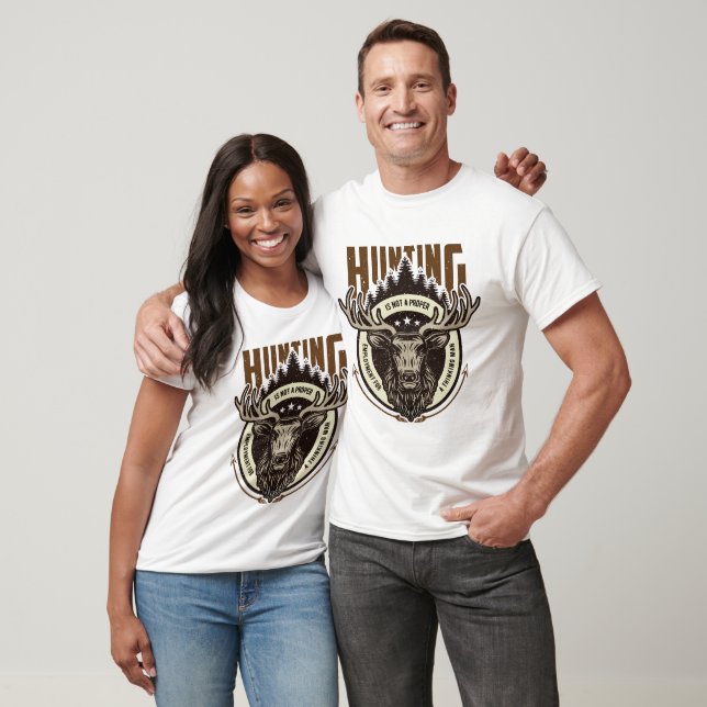Hunting is not a sport in a sport both sides  T-Shirt (Unisex)