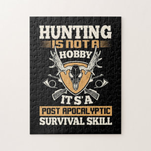Hunting Is Survival Skills Jigsaw Puzzle