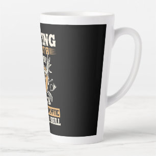Hunting Is Survival Skills Latte Mug