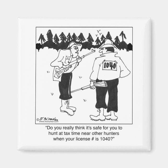 Hunting License 1040 Magnet (Front)