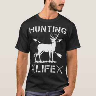 Hunting Life black labrador chocolate lab T-Shirt