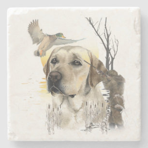 Hunting Life Stone Coaster