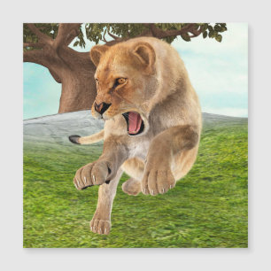 Hunting Lioness