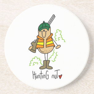 Hunting Nut T-shirts and Gifts Coaster