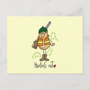 Hunting Nut T-shirts and Gifts Postcard