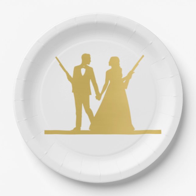 Hunting Paper Plate (Front)