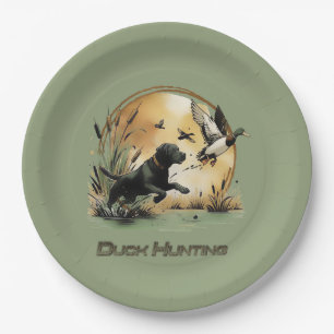 Hunting Paper Plate