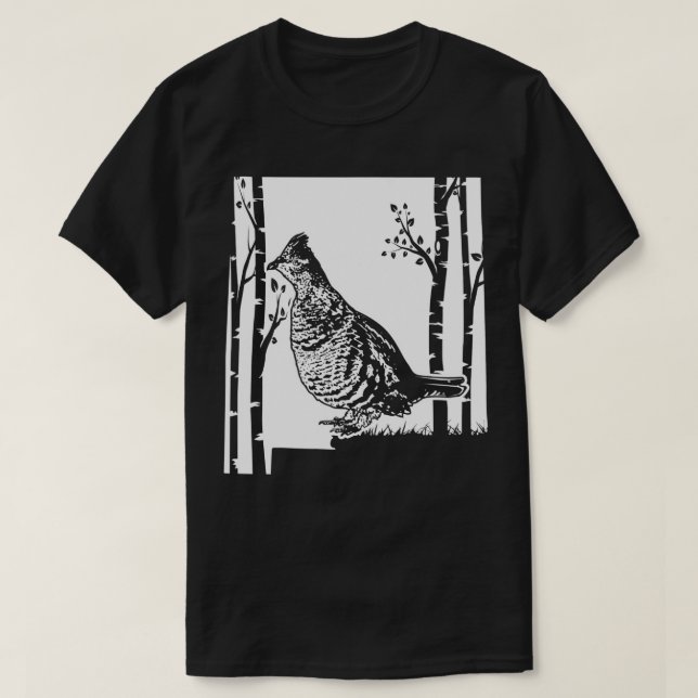 Hunting Partridge Grouse (6) T-Shirt (Design Front)
