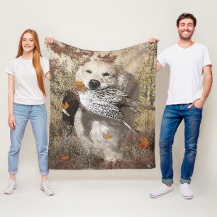 Hunting pheasant ,  tapestry poster acrylic print  fleece blanket