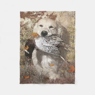 Hunting pheasant ,  tapestry poster acrylic print  fleece blanket