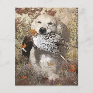 Hunting pheasant , tapestry poster acrylic print flyer