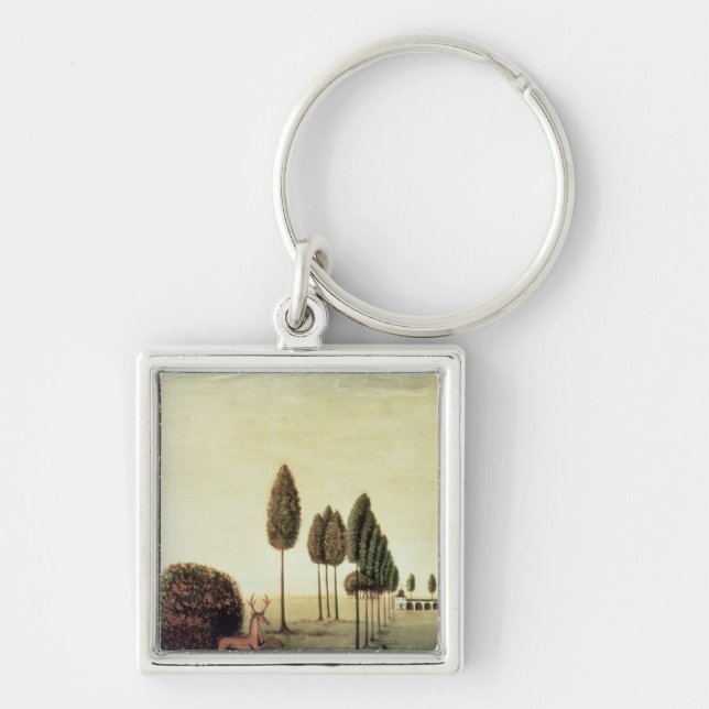 Hunting Scene 2 Key Ring (Front)