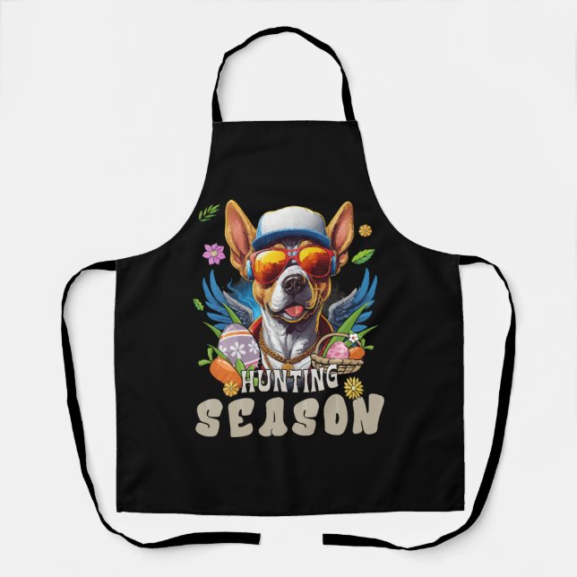 Hunting Season Deer Easter Egg Apron (Front)