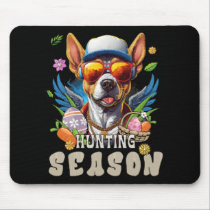 Hunting Season Deer Easter Egg Mouse Pad