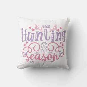 Hunting Season Easter Quote Cushion