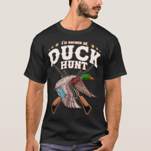 Hunting Season Hunter Duck Gift bulldog beagle T-Shirt