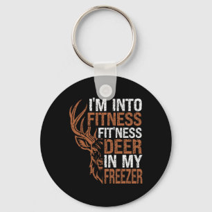 Hunting-shirt I'm Into Fitness Deer Freezer Funny Key Ring