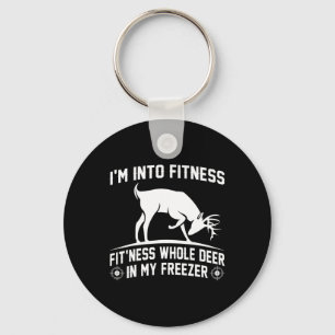 Hunting-shirt I'm Into Fitness Deer Freezer Funny Key Ring