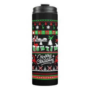 Hunting Shirts - Hunting Christmas Shirt Thermal Tumbler