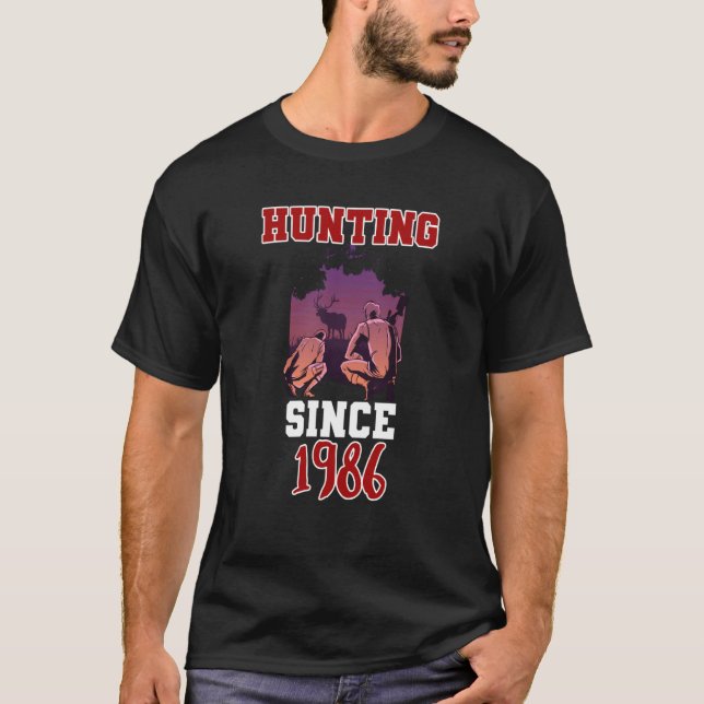 Hunting since 1986 T-Shirt (Front)