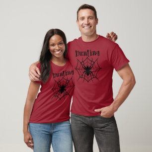 Hunting, Spider Design T-Shirt