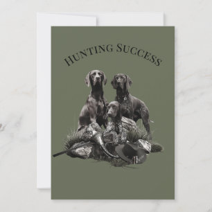 Hunting Success Invitation