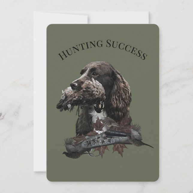 Hunting Success Invitation (Front)