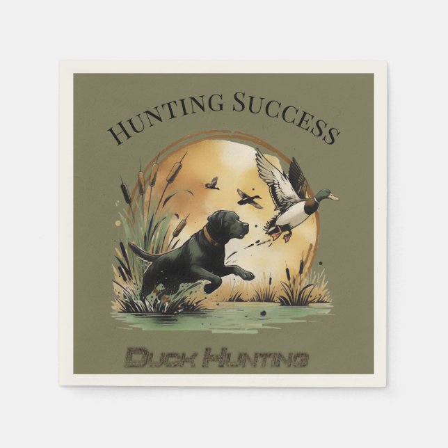 Hunting Success Napkin (Front)