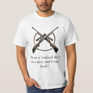 Hunting T-shirt with funny quote
