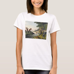 Hunting the Kangaroo, aborigines in New South Wale T-Shirt