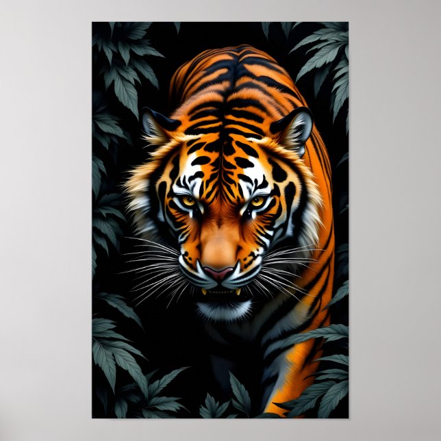 Hunting Tiger Poster (Front)