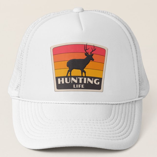 Hunting  trucker hat (Front)