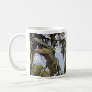 Hunting Tyrannosaurs Coffee Mug
