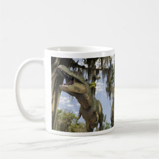 Hunting Tyrannosaurs Coffee Mug