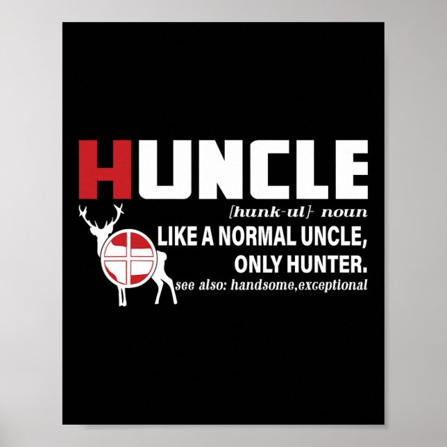 Hunting Uncle Definition  Poster (Front)