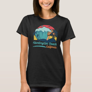 Huntington Beach California Beach Summer Surfing P T-Shirt