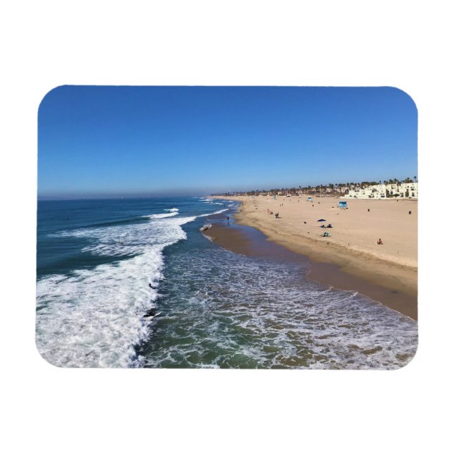 Huntington Beach, California Magnet (Horizontal)