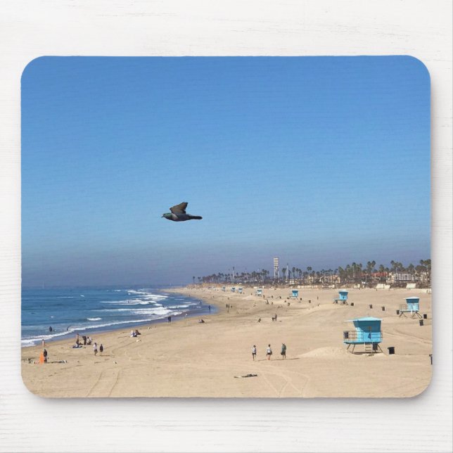 Huntington Beach, California Mouse Pad (Front)