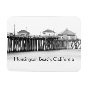 Huntington Beach , California Pier Magnet