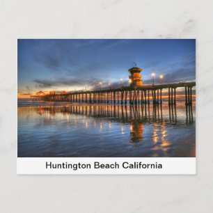 Huntington Beach California Postcard
